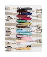 Aladdin Antique White 20 Piece Flatware Set