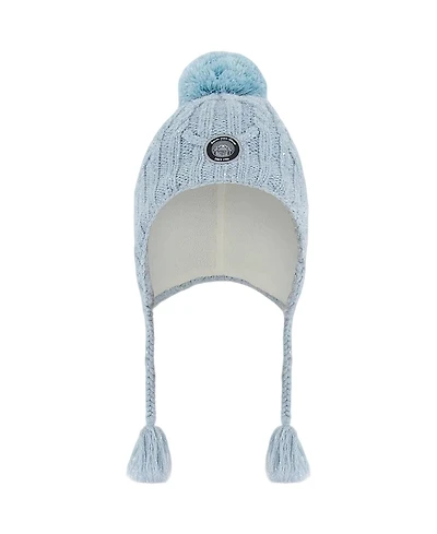Deux par Deux Girls' Peruvian Knit Hat - Little Kid