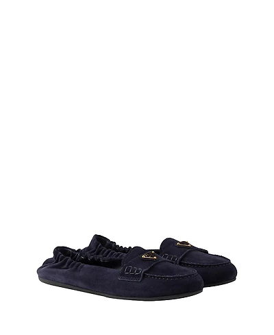 Prada Women's Suede Loafers