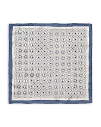 Eton Medallion Silk Pocket Square