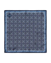 Eton Medallion Silk Pocket Square