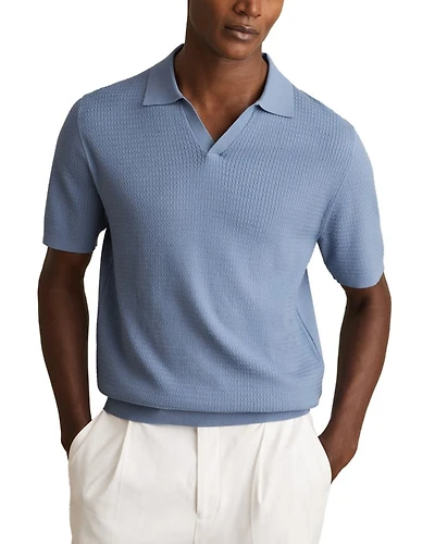 Open Collar Soft Polo Shirt