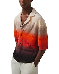Short Sleeve Knitted Towelling Shirt