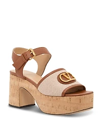 Valentino Garavani Women's VLogo Platform Sandals