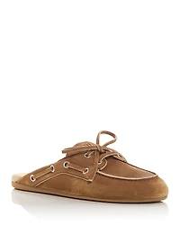 Miu Miu Women's Boat Loafer Mules