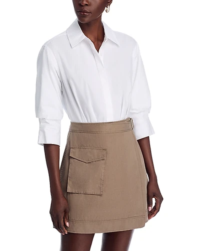 Simkhai Fraser Mini Shirt Dress