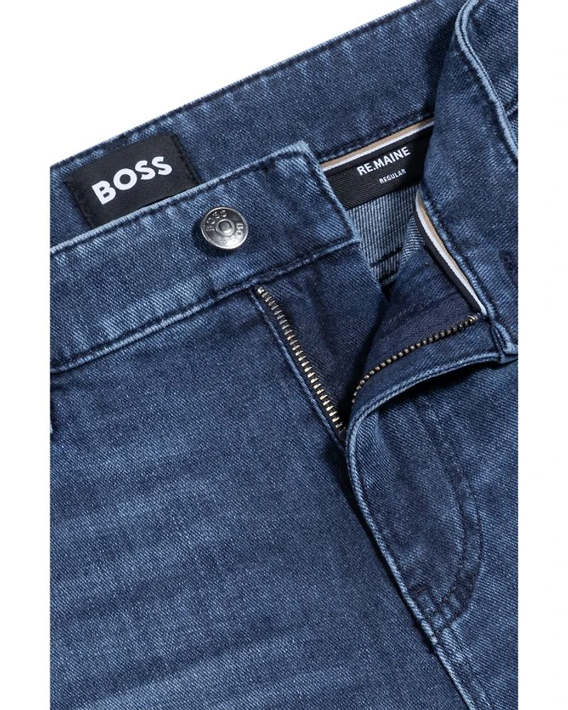 Maine Regular Fit Jeans Medium Blue
