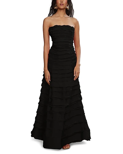 Amur Pepper Tiered Gown