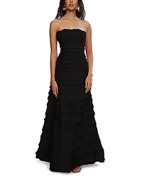Amur Pepper Tiered Gown