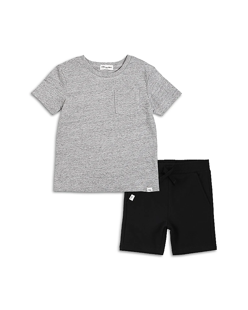 Miles The Label Unisex Basics Tee & Shorts Set