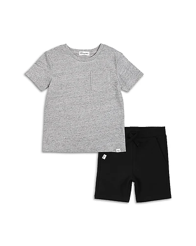 Miles The Label Unisex Basics Tee & Shorts Set