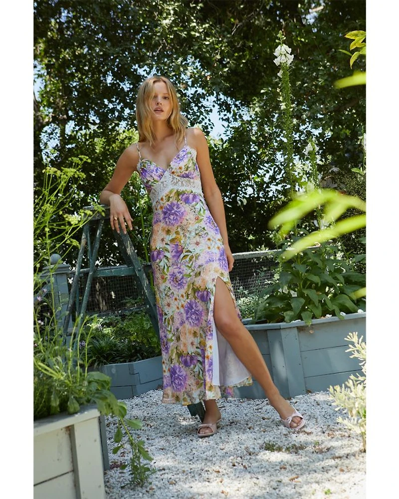 Ivanna Lace Trim Dress