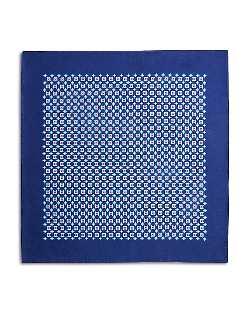 The Men's Store at Bloomingdale's Floral Medallion Silk Pocket Square - Exclusive