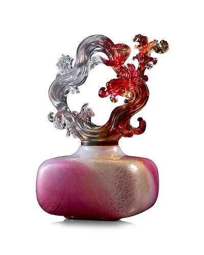 Ethereal Chime Baoping - Crystal Treasure Vase Figurine
