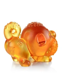 Prosperity Comes Along - Year of the Dog Zodiac Crystal Figurine