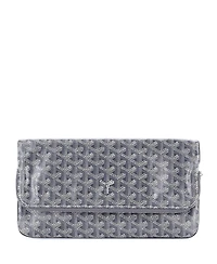 Pre-Owned Goyard Saint Marie Clutch Coated Canvas