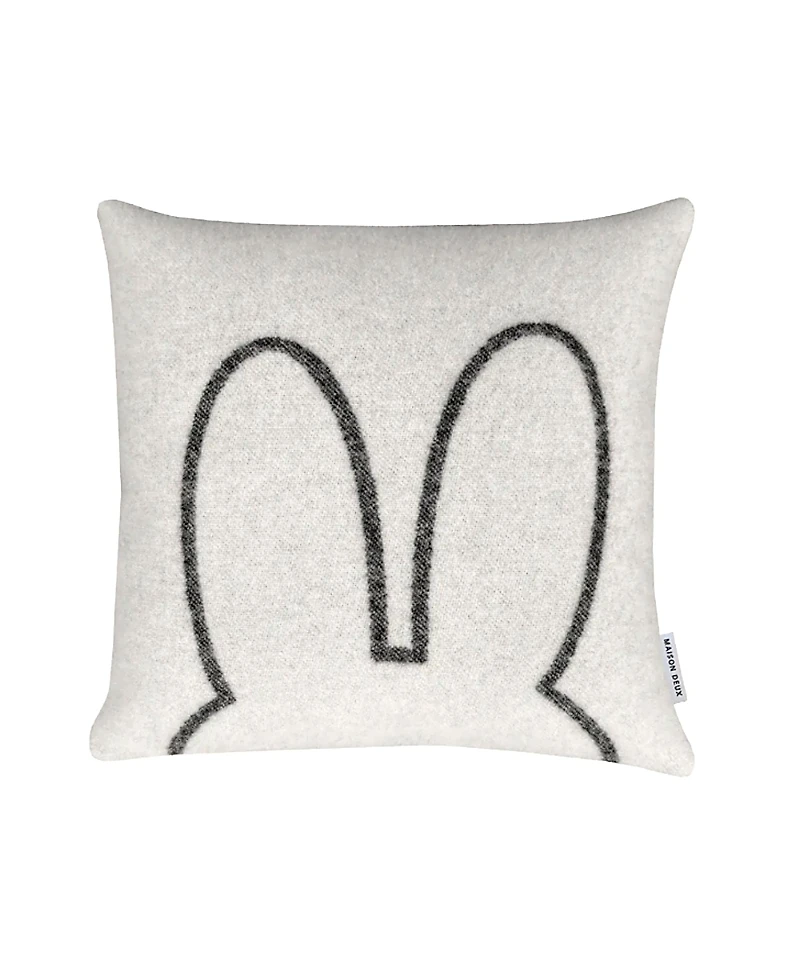 Maison Deux Miffy Cushion Cover, 1.65" L x 1.65" W
