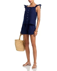 Eyelet Shorts