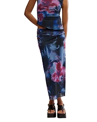 Free People Sunset Mesh Maxi Skirt