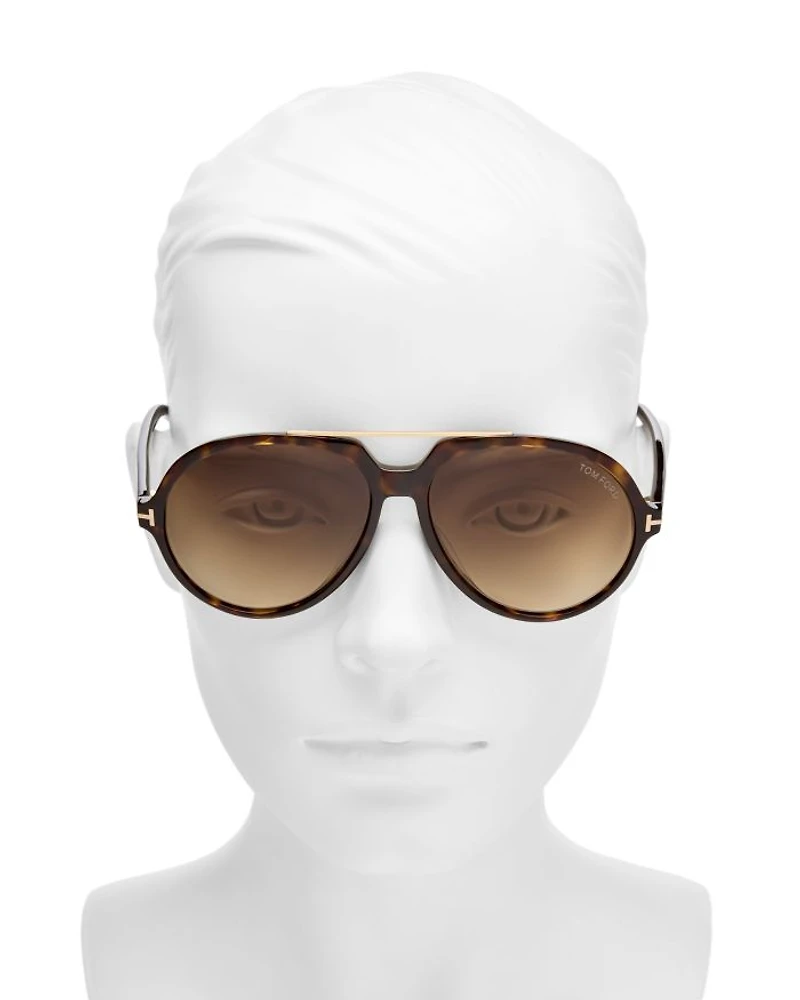 Aalto Aviator Sunglasses, 59mm