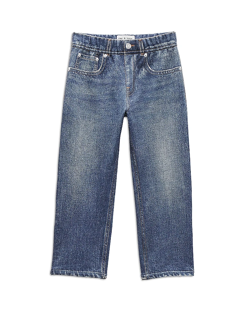 rag & bone Unisex Mini Miramar Wide Leg Jeans - Baby, Little kid, Big kid