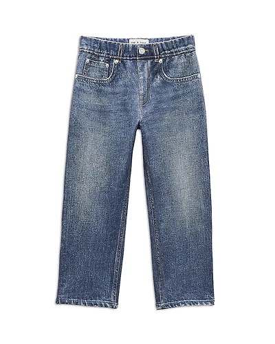 rag & bone Unisex Mini Miramar Wide Leg Jeans - Baby, Little kid, Big kid