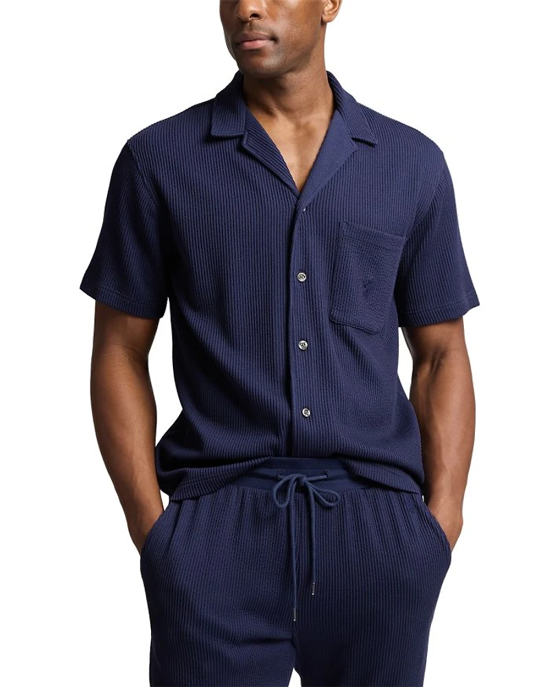 Seersucker Pajama Shirt