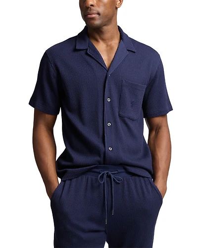 Seersucker Pajama Shirt