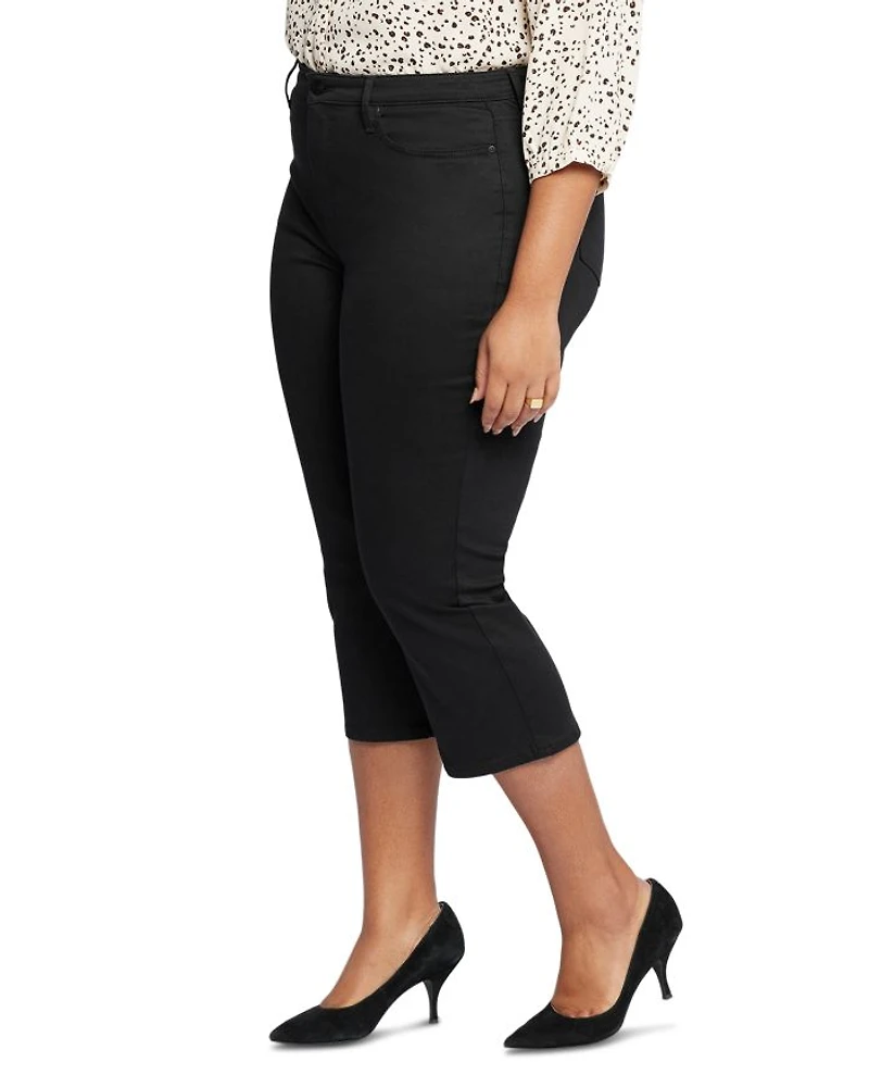 Joni High Rise Relaxed Capri Jeans