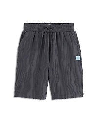 Scotch & Soda Boys' Mid Length Towelling Jacquard Shorts - Little Kid, Big Kid
