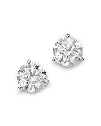 Bloomingdale's Fine Collection Certified Diamond Stud Earrings
