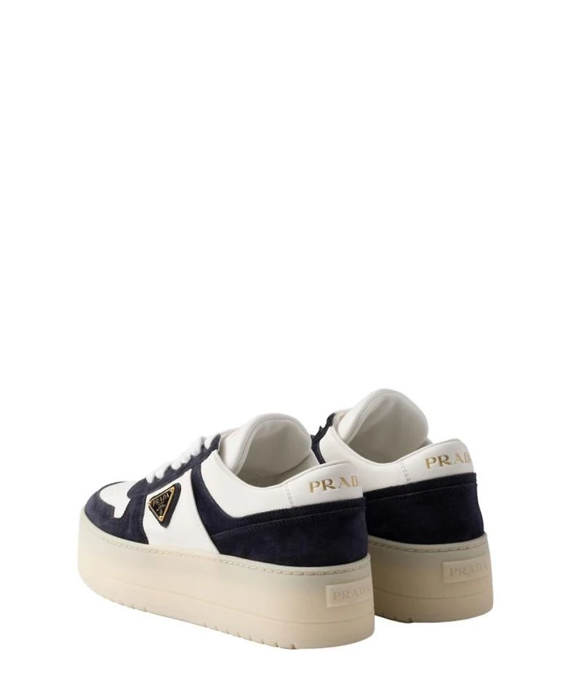 Women's Downtown Bold Nappa Leather and Suede Sneakers