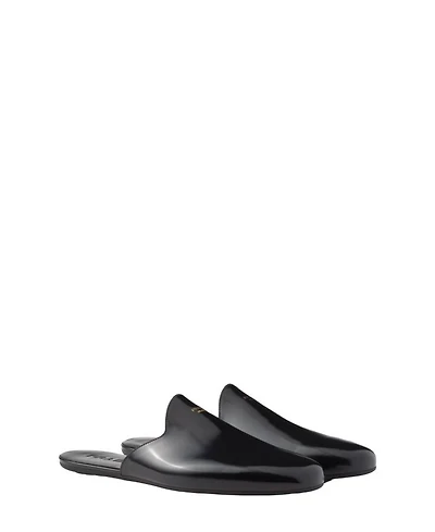 Men's Brushed Leather Slippers