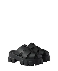 Prada Women's Monolith Rubber Mules