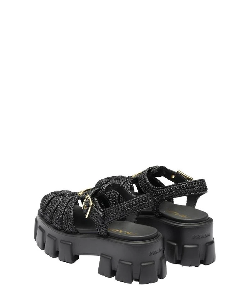 Women's Monolith Crochet Cage Sandals