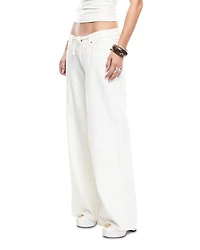 Muse High Rise Jeans Porcelain