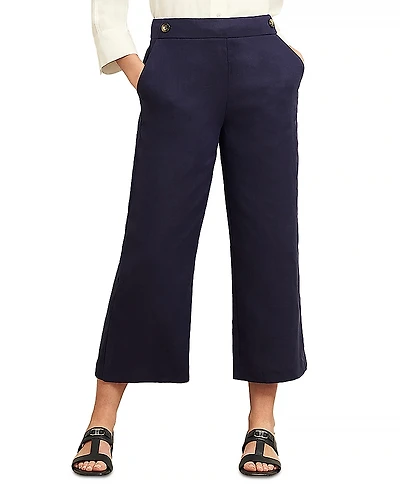 Hobbs London Josephine Linen Wide Leg Pants