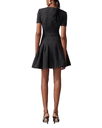 Brocade Mini Dress