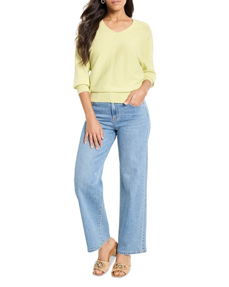 Easy V Neck Sweater