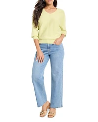 Easy V Neck Sweater