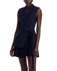 Simkhai Eman Sleeveless Blazer Dress