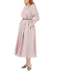Uscita Linen Shift Dress