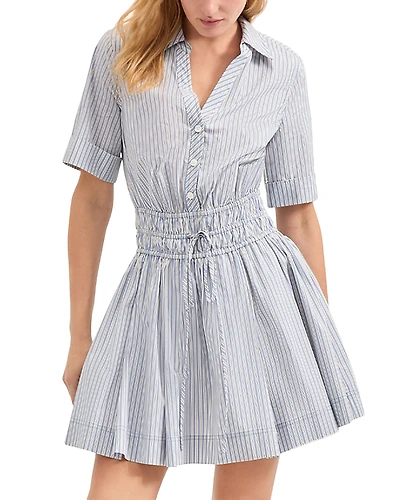 Veronica Beard Susan Poplin Shirt Dress