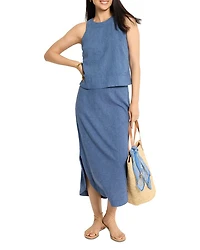 Rumba Linen Pop On Tank