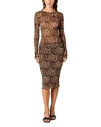 Fox Cheetah Print Top