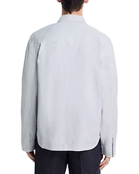 Regular fit Seersucker Shirt Jacket