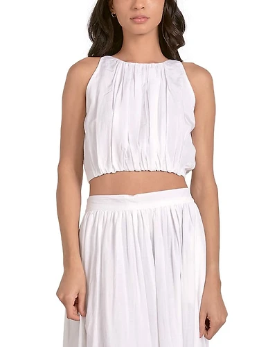 Elastic Halter Top