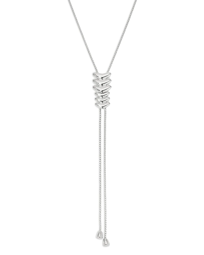 Ettika Metal Moderna Lariat Necklace, 33