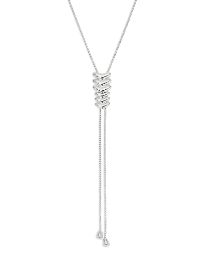 Ettika Metal Moderna Lariat Necklace, 33