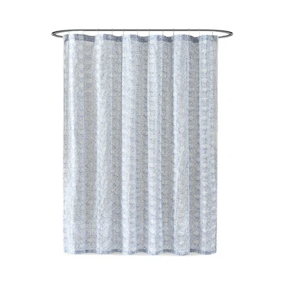 Ikat Eyelet Shower Curtain